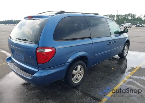 2007 Dodge Grand Caravan Sxt из США, поврежденный, VIN 2D4GP44L87R170678